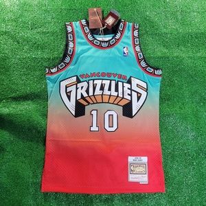 NBA Mike Bibby Swingman Grizzlies 1998 Jersey Mitchell & Ness Mens Size Small